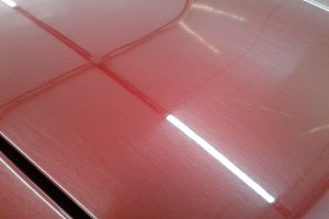 Mazda 3, лако-красочное покрытие до полировки