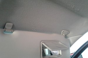Mitsubishi Outlander потолок после химчитски