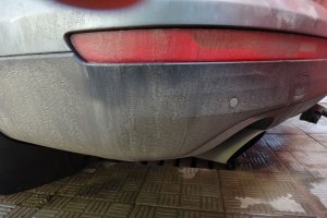  Audi Q7 перед химчисткой